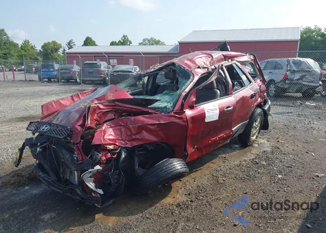 2002 Hyundai Santa Fe Gls/Lx from USA, damaged, VIN KM8SC73D22U202644